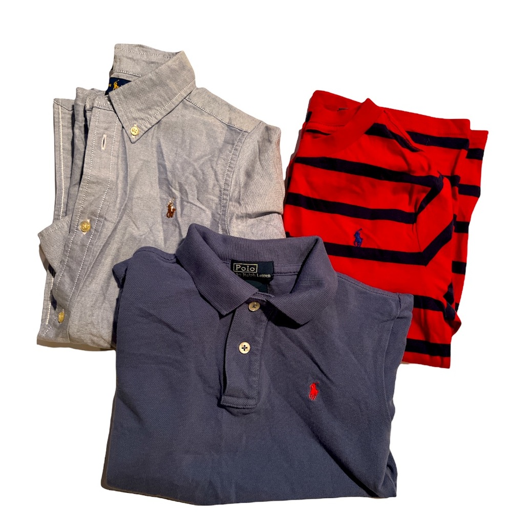 BUNDLE POLO BOYS TOPS SZ7